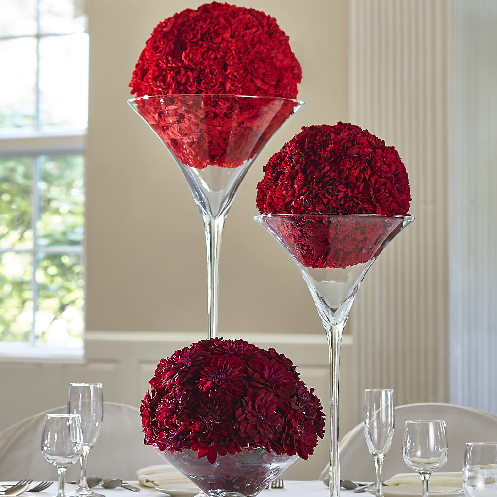 Our Special Vows Centerpiece – Blossom Shop, Traverse City MI
