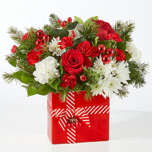 Presents Under the Tree Bouquet –  Blossom Shop, Traverse City MI