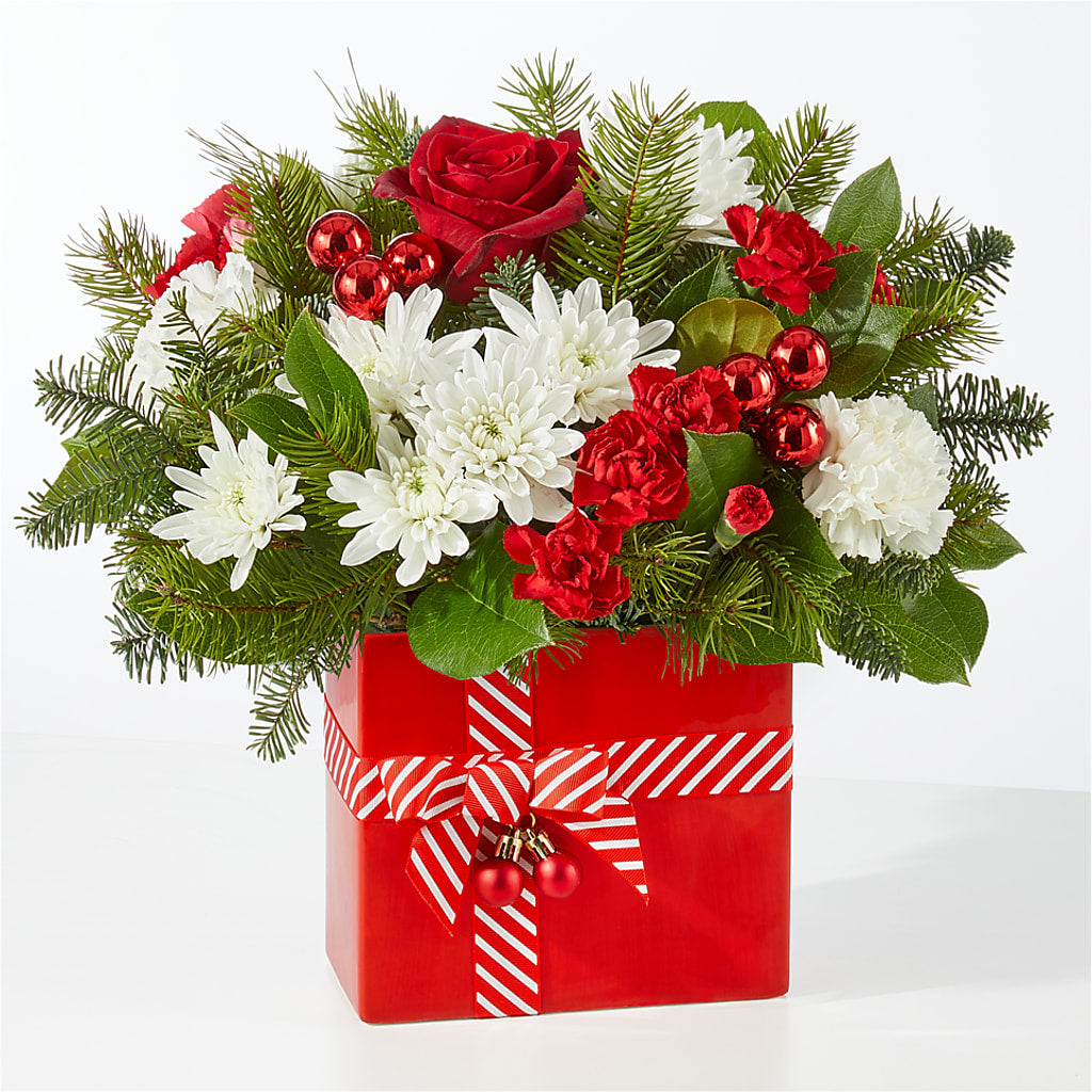 Presents Under the Tree Bouquet –  Blossom Shop, Traverse City MI