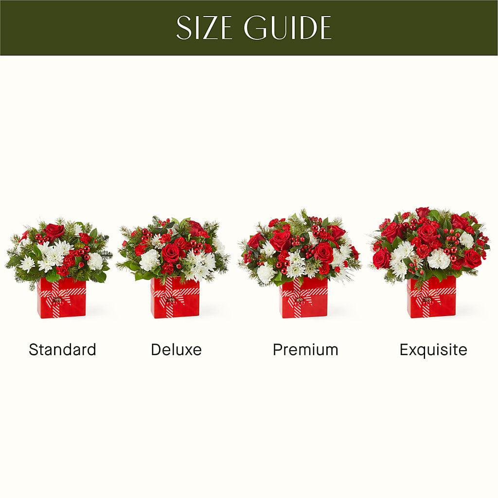 Presents Under the Tree Bouquet –  Blossom Shop, Traverse City MI