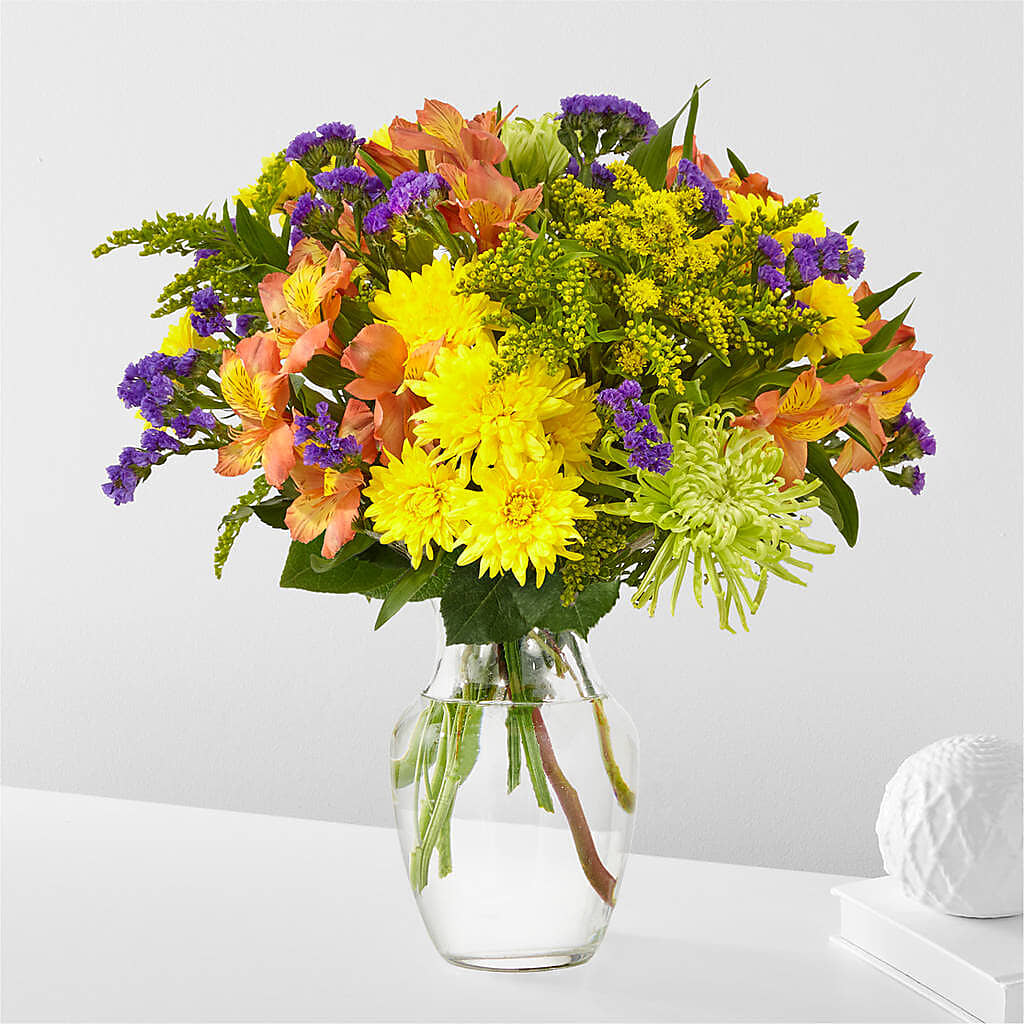 Marmalade Skies Bouquet –  Blossom Shop, Traverse City MI