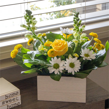 Sun Salutation Box Bouquet –  Blossom Shop, Traverse City MI