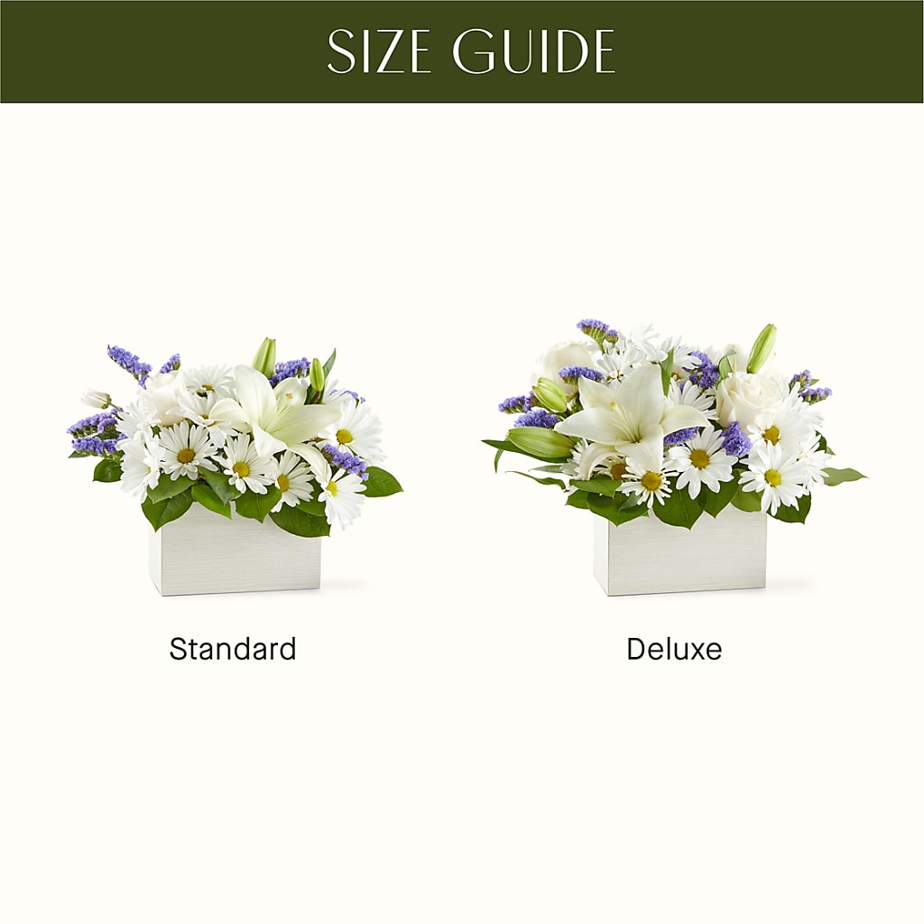 Beyond Blue Box Bouquet –  Blossom Shop, Traverse City MI