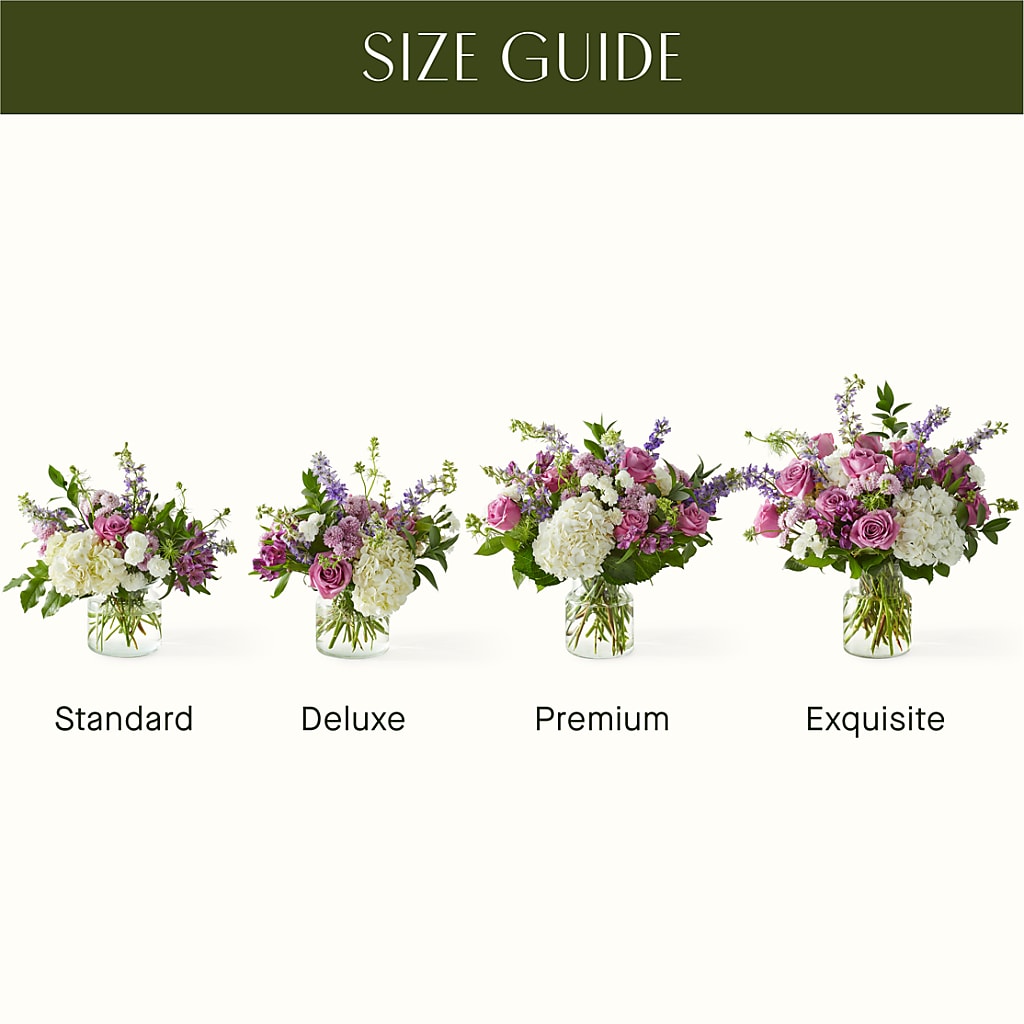 Violet Caress Bouquet –  Blossom Shop, Traverse City MI