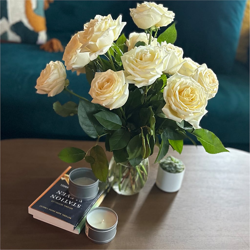 Long Stem Yellow Rose Bouquet –  Blossom Shop, Traverse City MI