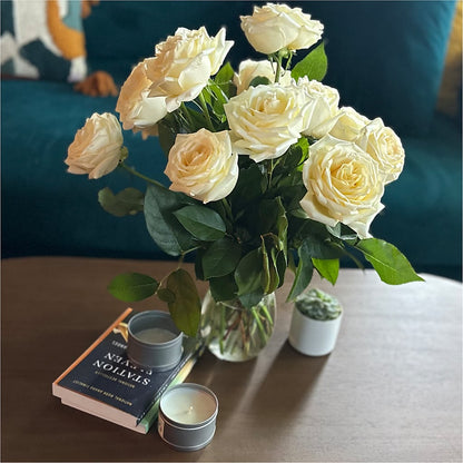 Long Stem Yellow Rose Bouquet –  Blossom Shop, Traverse City MI