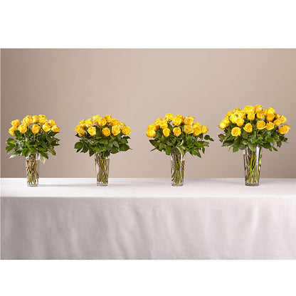 Long Stem Yellow Rose Bouquet –  Blossom Shop, Traverse City MI