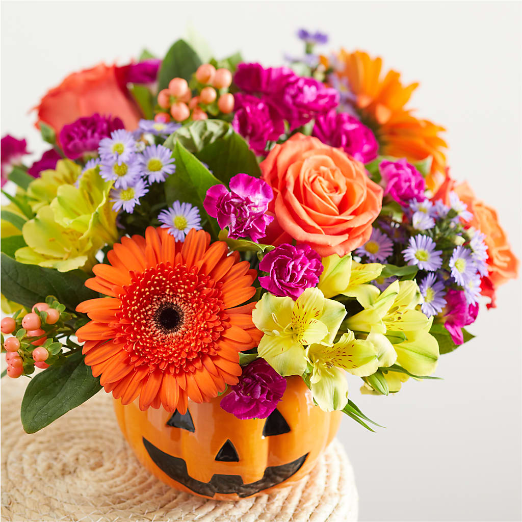 Tricks & Treats Pumpkin –  Blossom Shop, Traverse City MI