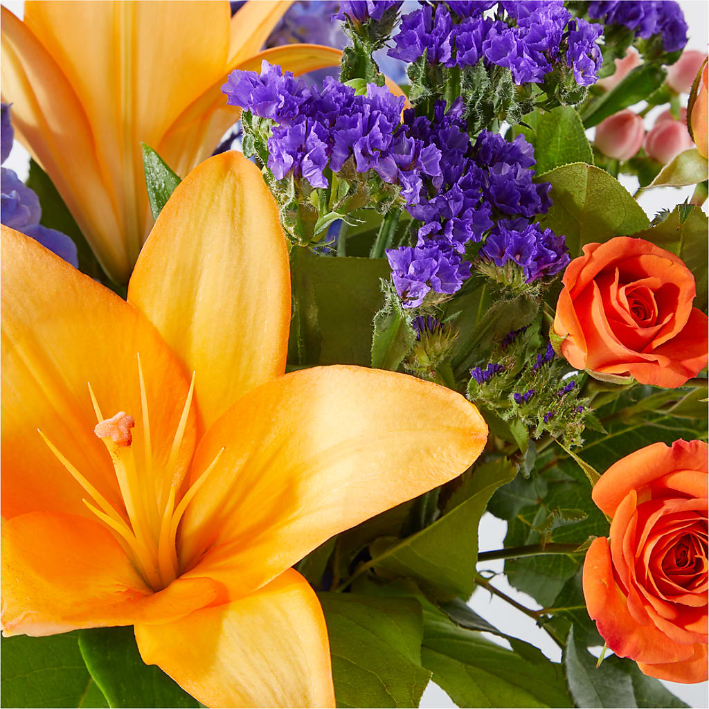 Radiant Citrus Bouquet –  Blossom Shop, Traverse City MI