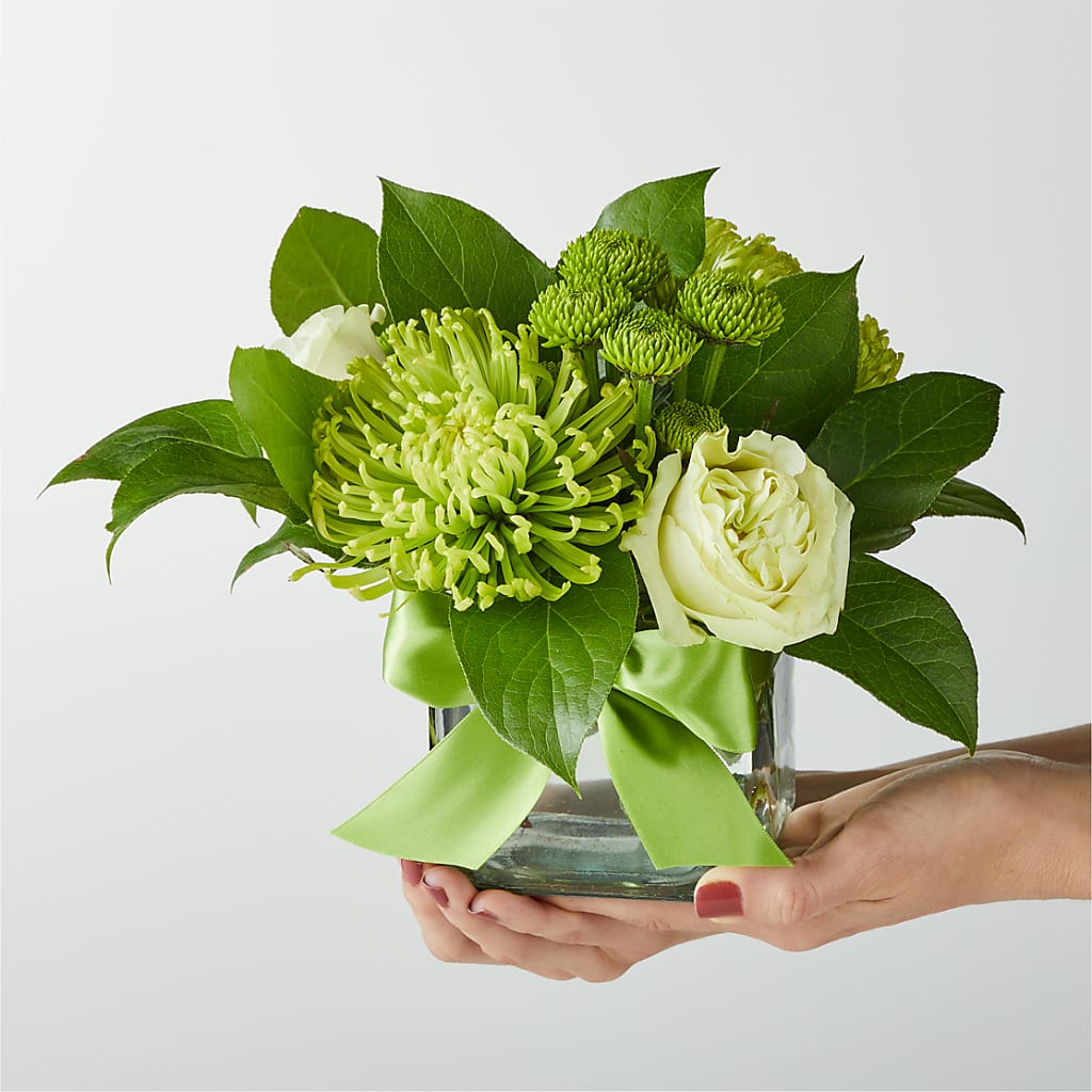 Emerald Forest Bouquet –  Blossom Shop, Traverse City MI