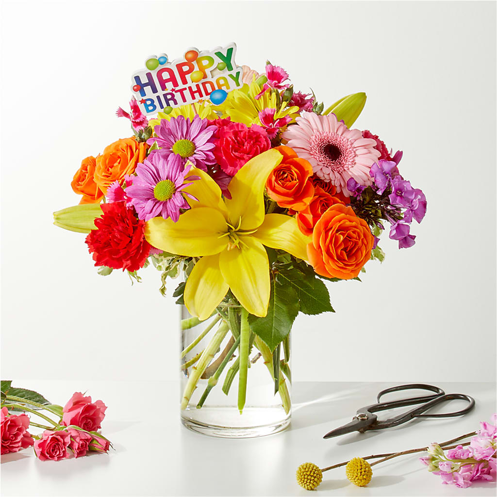 Cue the Confetti - A Florist Original –  Blossom Shop, Traverse City MI