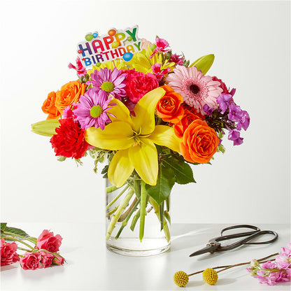 Cue the Confetti - A Florist Original –  Blossom Shop, Traverse City MI
