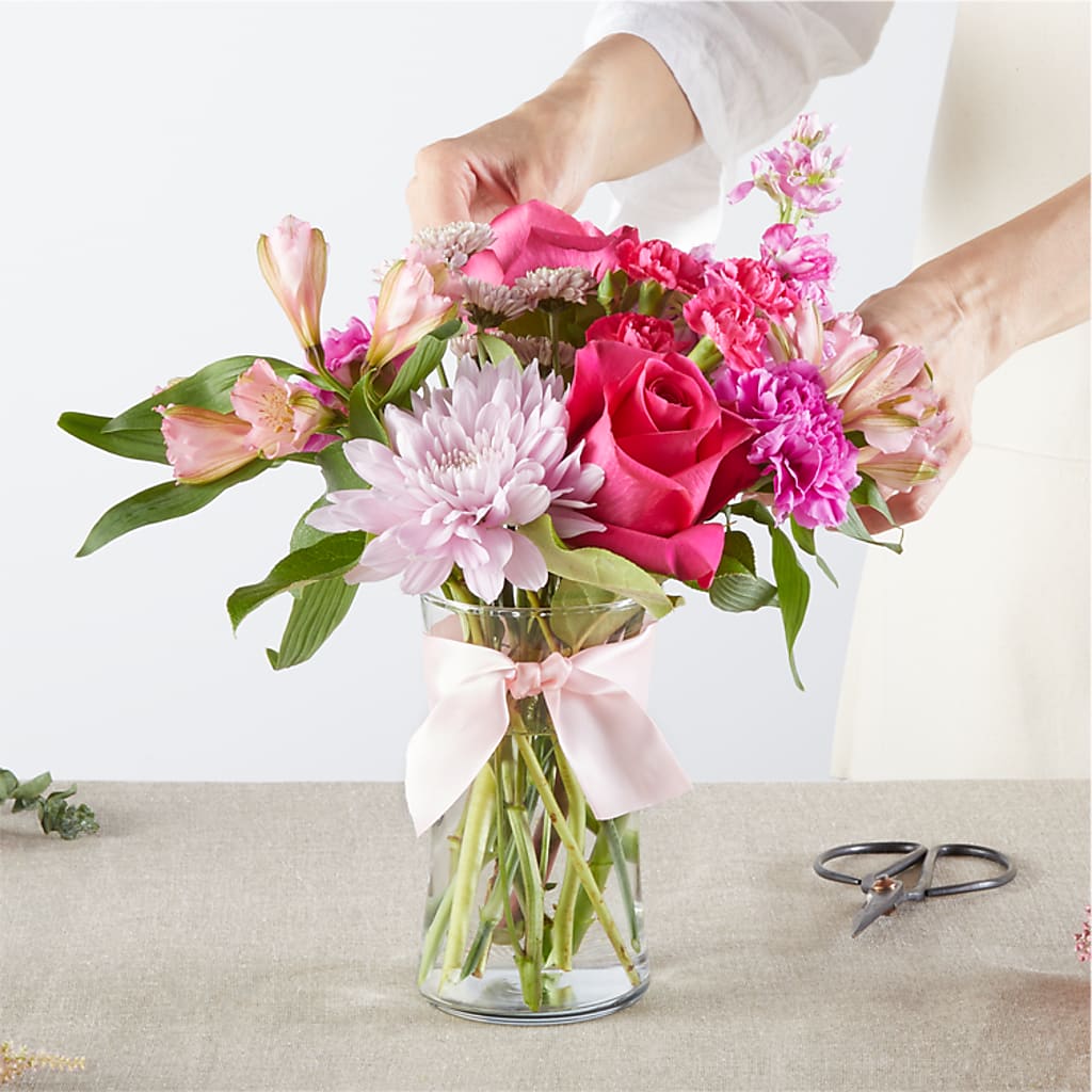 Pink Ribbon - A Florist Original –  Blossom Shop, Traverse City MI