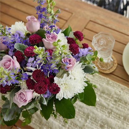 Violet Frost Bouquet –  Blossom Shop, Traverse City MI