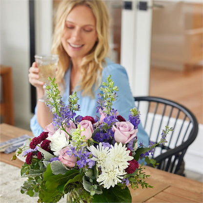Violet Frost Bouquet –  Blossom Shop, Traverse City MI