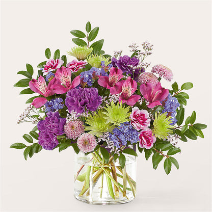 Glass Half Full Bouquet –  Blossom Shop, Traverse City MI
