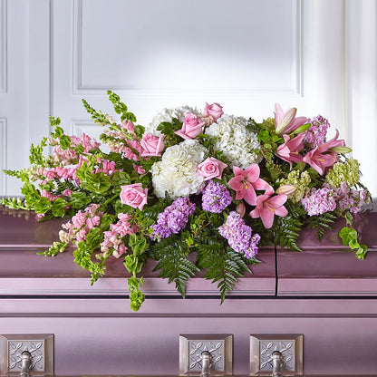Life's Gratitude Casket Spray –  Blossom Shop, Traverse City MI