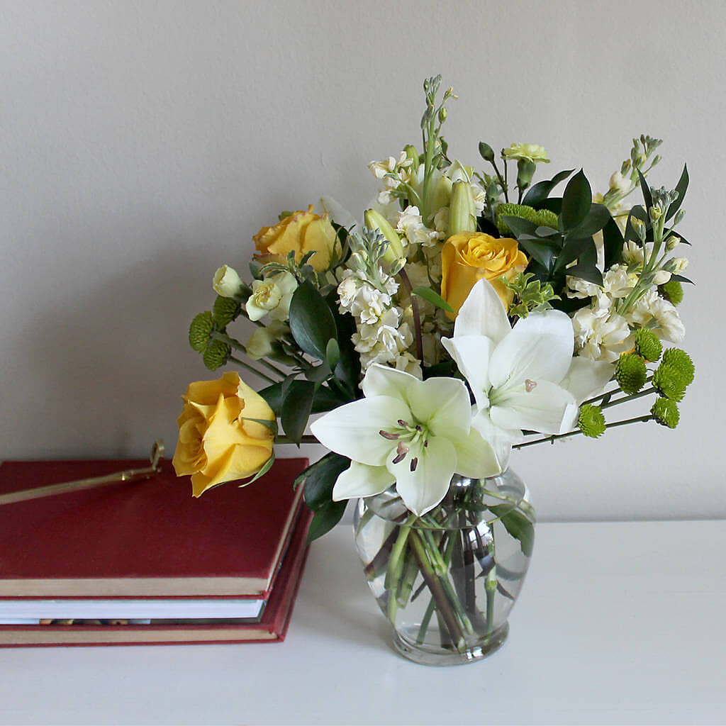Hope & Serenity Bouquet –  Blossom Shop, Traverse City MI