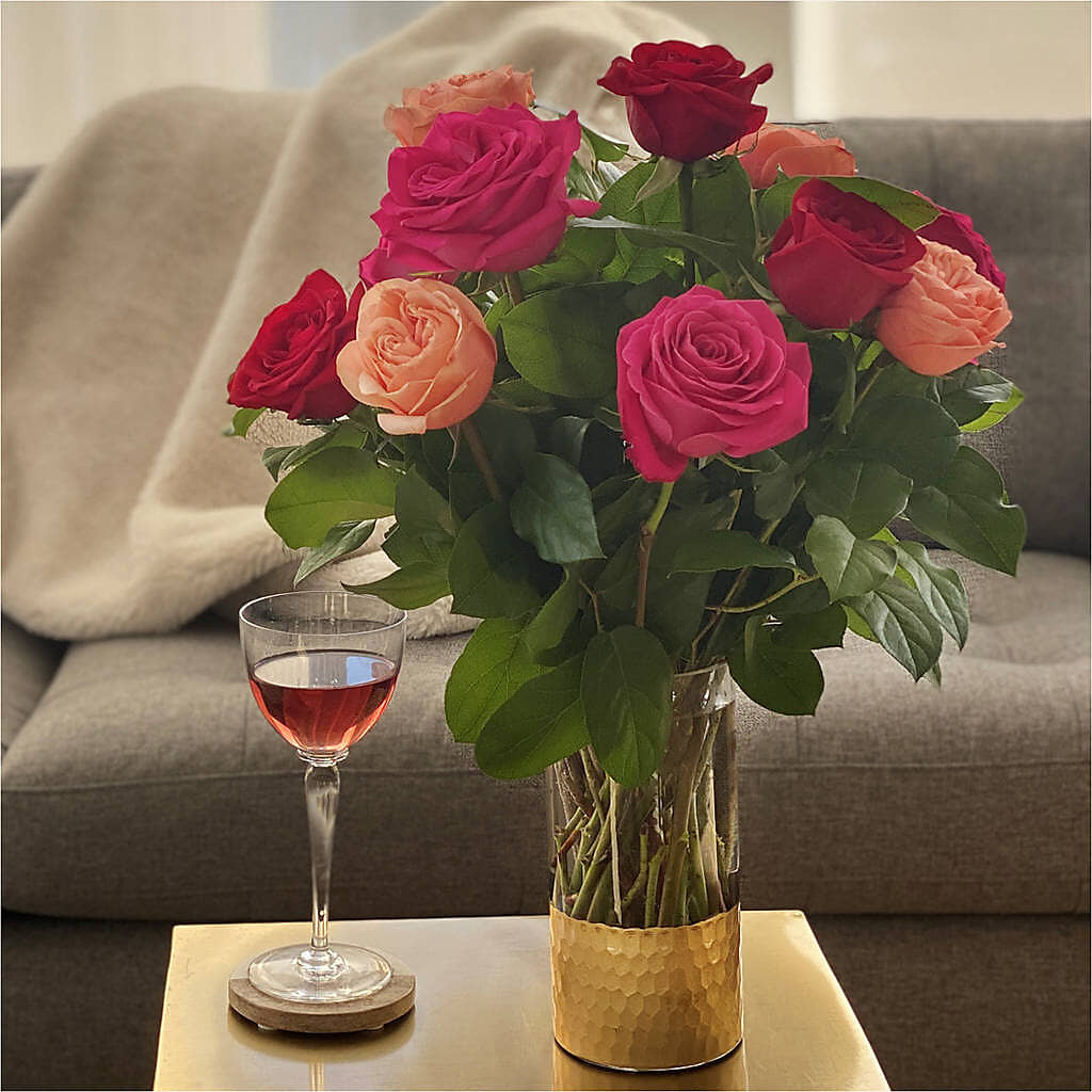 Ever After Rose Bouquet –  Blossom Shop, Traverse City MI