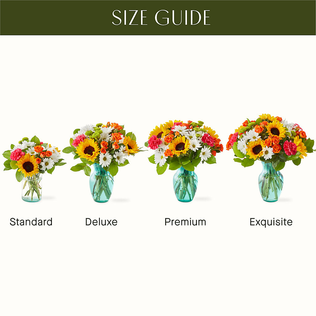Sun-drenched Blooms Bouquet –  Blossom Shop, Traverse City MI