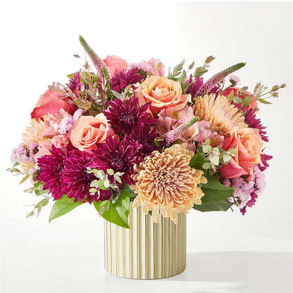Berry Cobbler Bouquet with Ivory Vase –  Blossom Shop, Traverse City MI