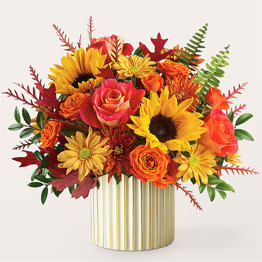 Fall Campfire Bouquet –  Blossom Shop, Traverse City MI