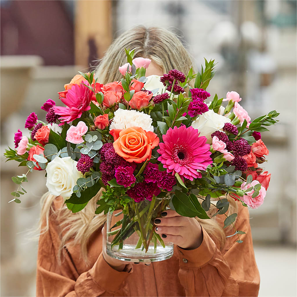 Smell the Roses Bouquet –  Blossom Shop, Traverse City MI