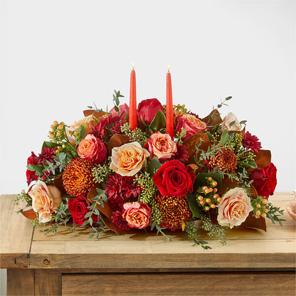 Gather Near Centerpiece –  Blossom Shop, Traverse City MI