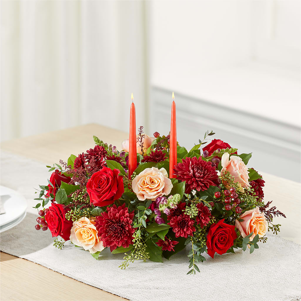 Most Thankful Centerpiece –  Blossom Shop, Traverse City MI