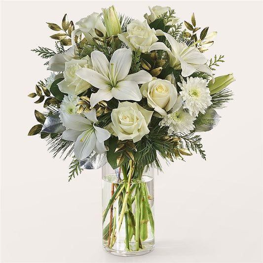Wintry Mix Bouquet –  Blossom Shop, Traverse City MI