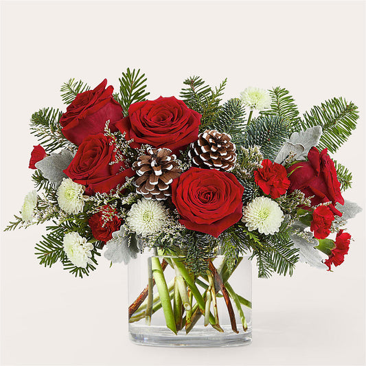 Yule Cheer Bouquet –  Blossom Shop, Traverse City MI