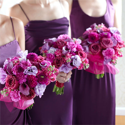 Bridesmaid's Garden Bouquet –  Blossom Shop, Traverse City MI