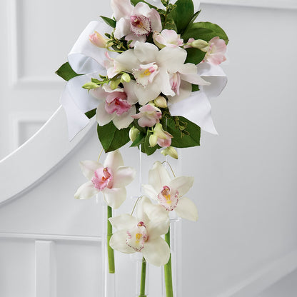 Perfect Entrance Pew Arrangement –  Blossom Shop, Traverse City MI