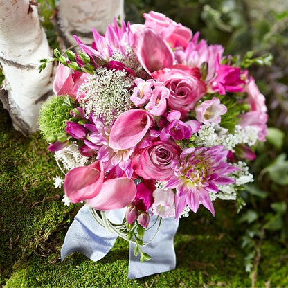 Pink Profusion Bouquet –  Blossom Shop, Traverse City MI