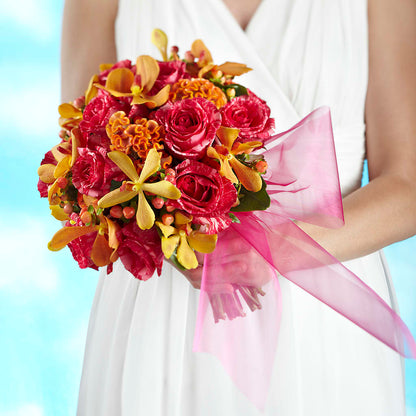 Brilliant Shades of Love Bouquet –  Blossom Shop, Traverse City MI