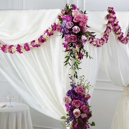 Color & Light Chuppah Decor –  Blossom Shop, Traverse City MI