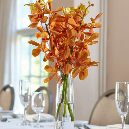Orange Mokara Bud Vase –  Blossom Shop, Traverse City MI