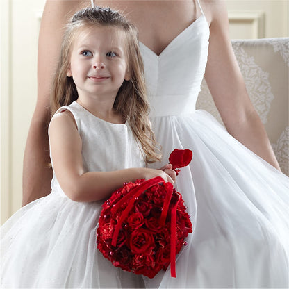 Pure at Heart Flower Girl Arrangement –  Blossom Shop, Traverse City MI