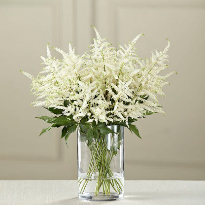 White Astilbe Bouquet –  Blossom Shop, Traverse City MI